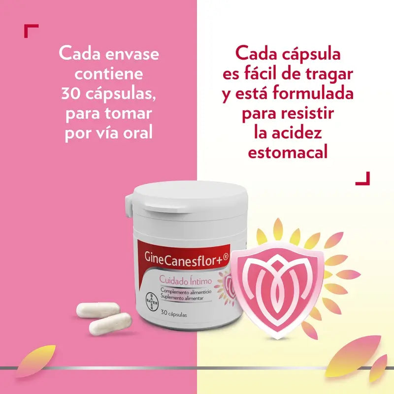 Gine-Canestén Ginecanesflor+, 30 Kapseln