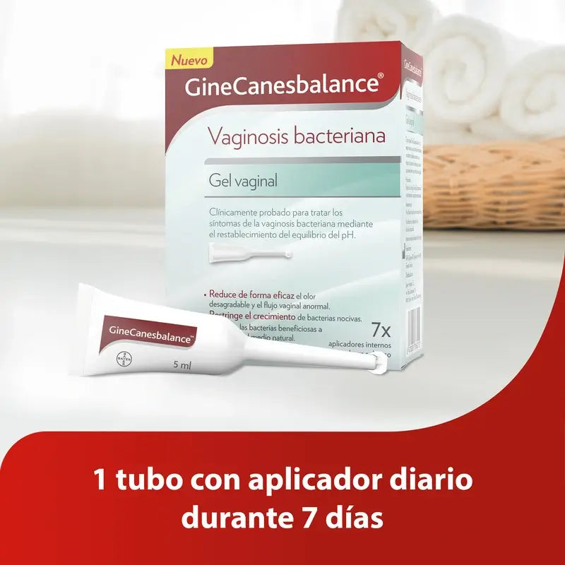 Gynecanes GineCanesbalance Antibakterielles Vaginalgel, 7 Applikatoren