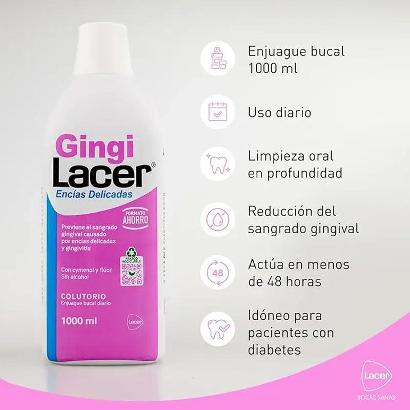 Gingilacer Mundspülung, 1000 ml