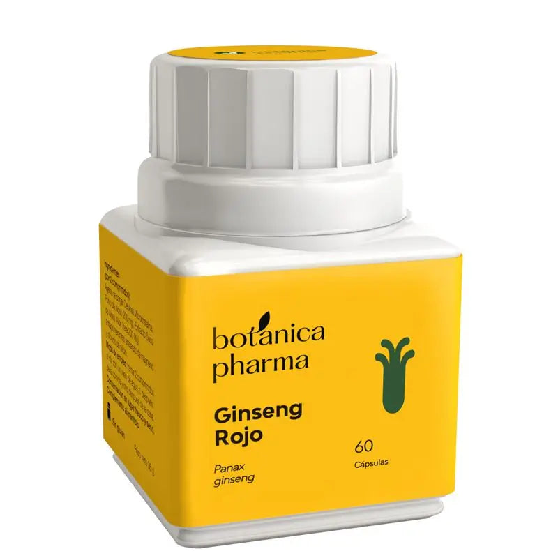 Botanicapharma Red Ginseng, 500 Mg 60 Capsules