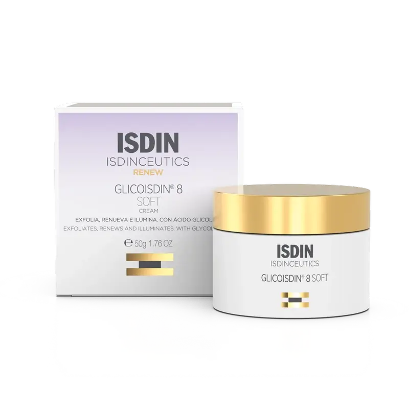 Isdinceutics Glicoisdin 8 Weiche Creme 50 Ml