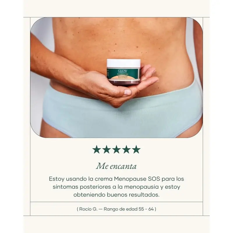 Glow Botanica Menopause Sos Körpercreme, 50 ml
