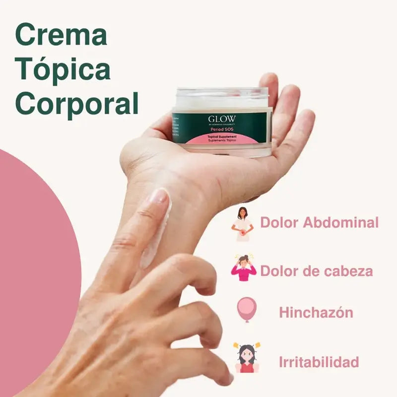 Glow Botanical Body Cream Zeitraum Sos , 50 ml