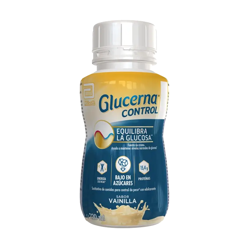 Glucerna Control Vanille-Geschmack, 4 Flaschen x 220 ml