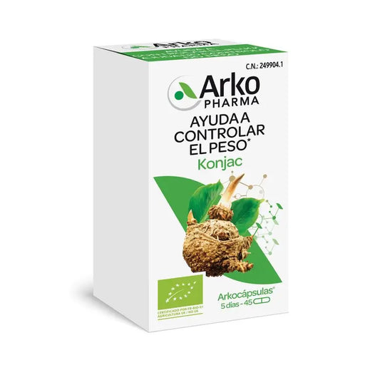 Arkocápsulas Konjac Bio 45 Capsules Arkopharma
