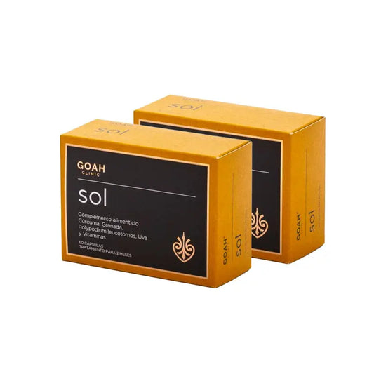 Goah Clinic Sol 120 capsules + Gift of natural jute toiletry bag