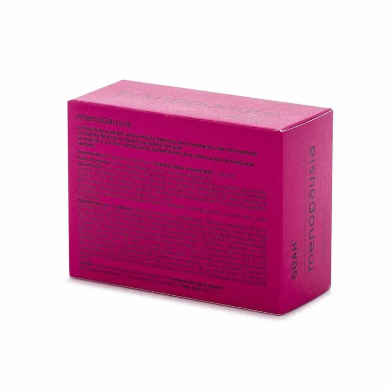 Goah Menopause Beauty Nahrungsergänzungsmittel 60 Kapseln