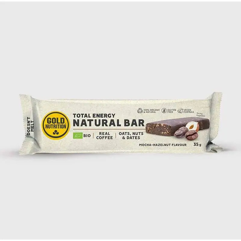 Gold Nutrition Natural Bar Barritas Mokka-Haselnuss 15Uds. bio