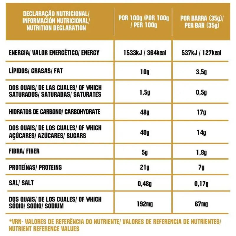 Gold Nutrition Natural Bar Barritas Mokka-Haselnuss 15Uds. bio