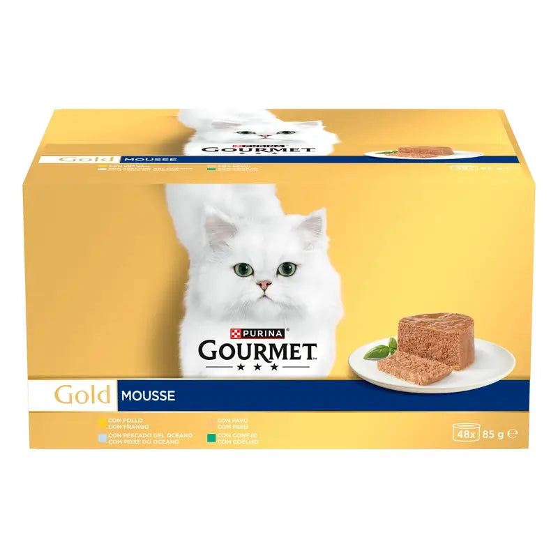 Gourmet Gold Mousse 48 × 85 Gramm