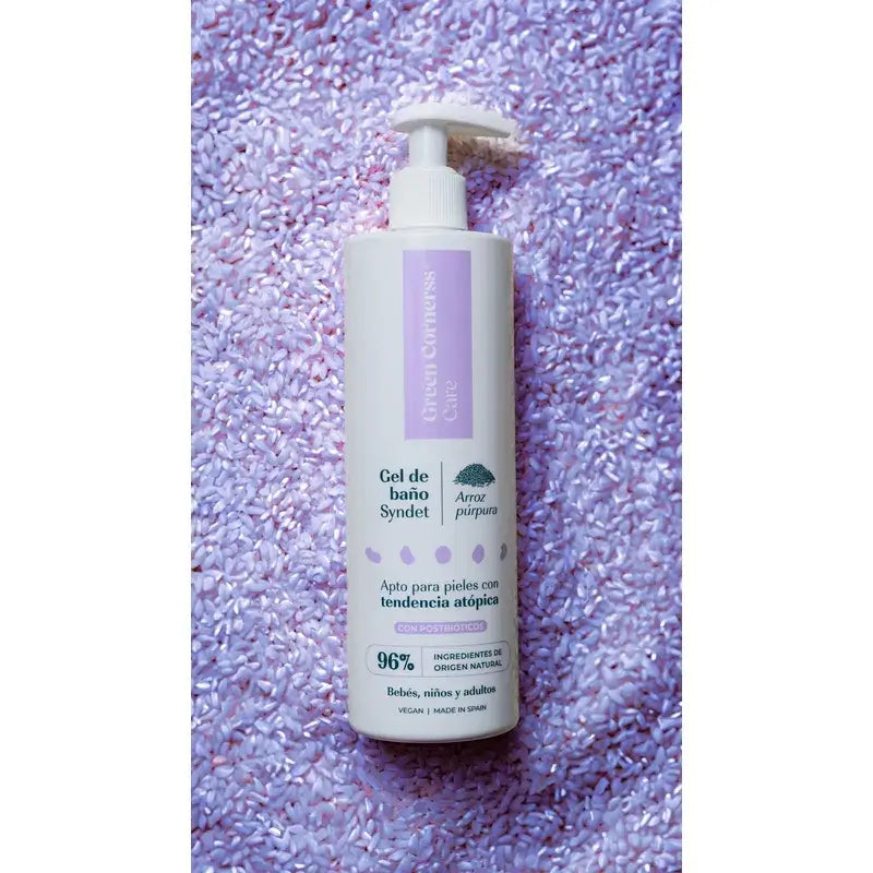 Green Cornerss Purple Rice Badegel, 400 ml