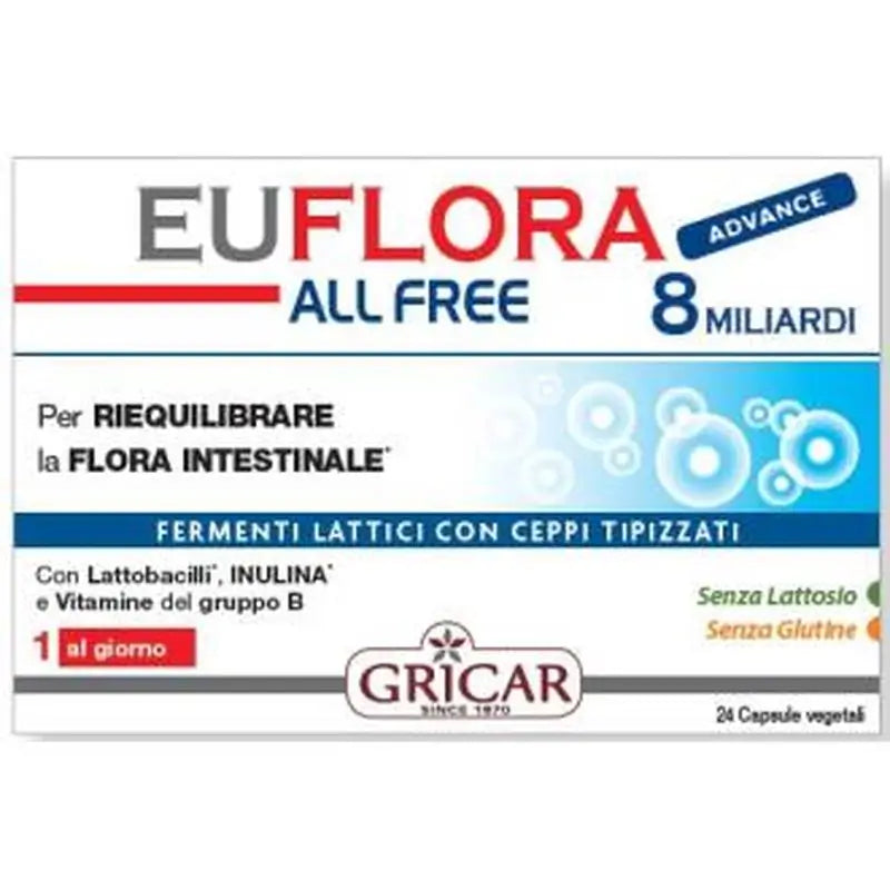 Gricar Euflora 8 All Free Advance 24Cap.