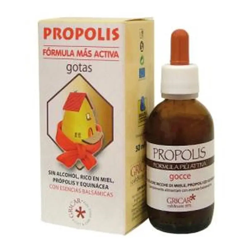 Gricar Propolis Alcohol Free Adults 50Ml.