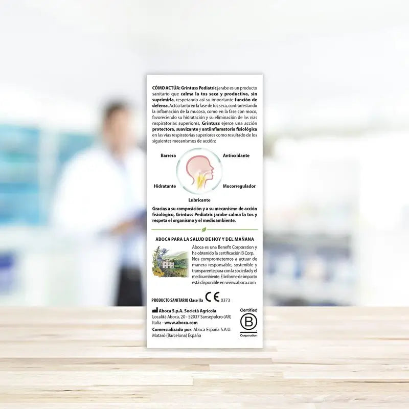 Aboca Grintuss Kindersirup, 180 g