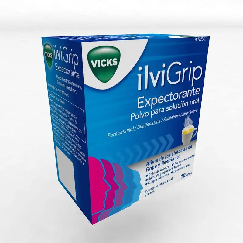 Ilvigrip Schleimlösendes Pulver zum Einnehmen, 10 Beutel