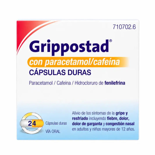 Grippostad mit Paracetamol/Koffein 24 Kapseln