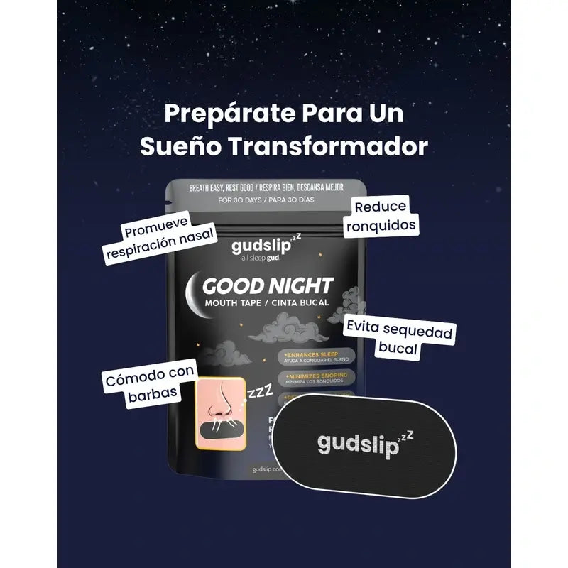Gudslip Mundstreifen Gute Nacht , 30 Stück