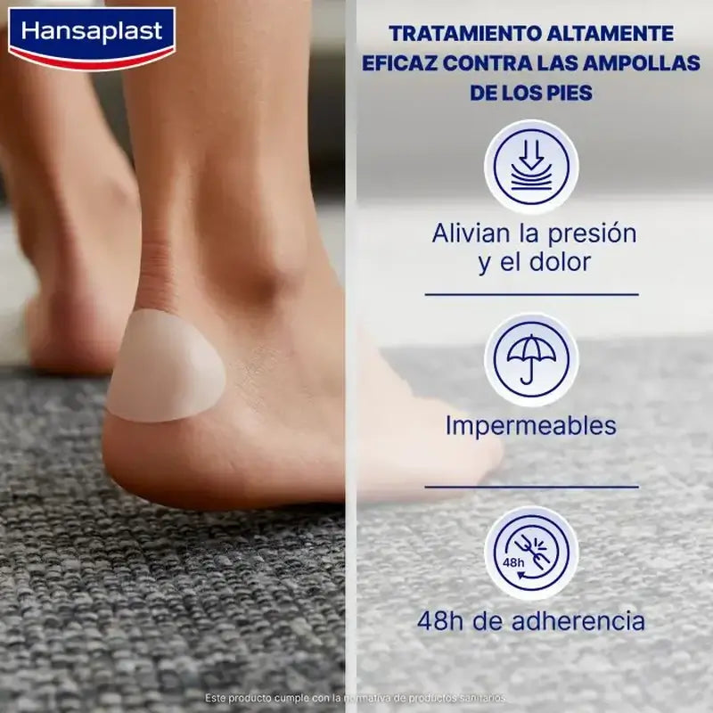 Hansaplast Hydrokolloid-Blister Groß 5 Stück