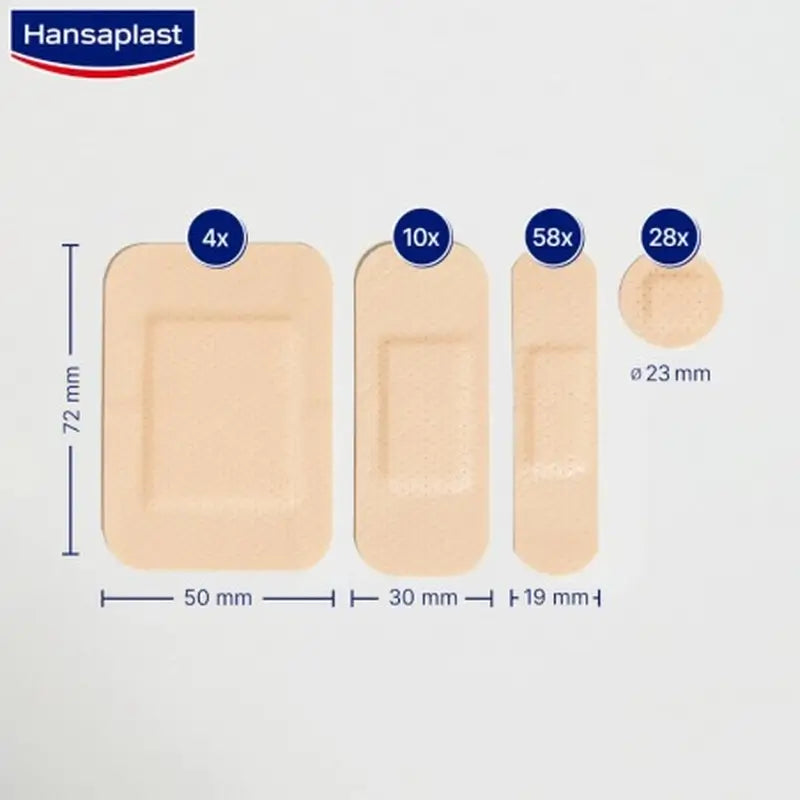 Hansaplast Hp Universal (4 Größen) 100 Verbände