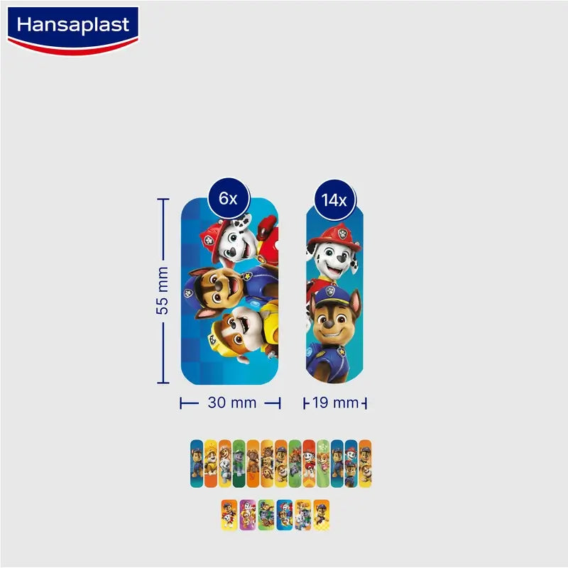 Hansaplast Paw Patrol Kids, 20 Pflaster