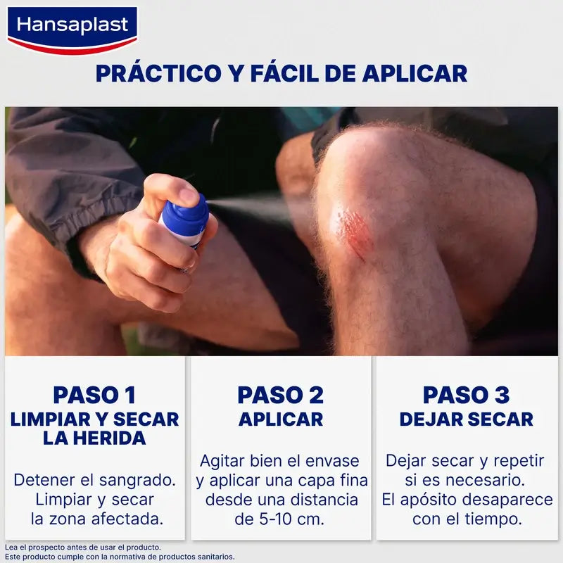 Hansaplast Second Skin Protection Spray Dressing , 40 Anwendungen