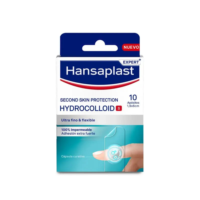 Hansaplast Zweiter Hautschutz Hydrokolloidverband Größe S , 10 Verbände 1,9x6cm