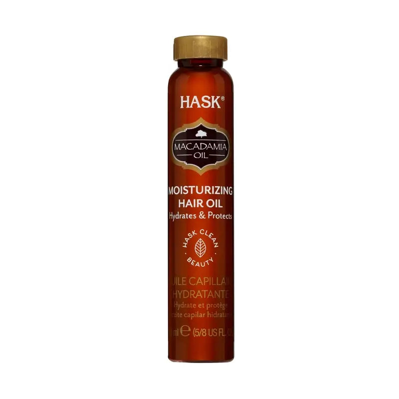 Hask feuchtigkeitsspendendes Macadamia-Öl, 18 ml