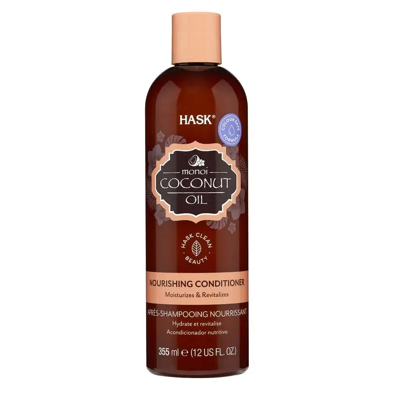 Hask Monoi Kokosnussöl Pflegende Pflegespülung , 355 ml