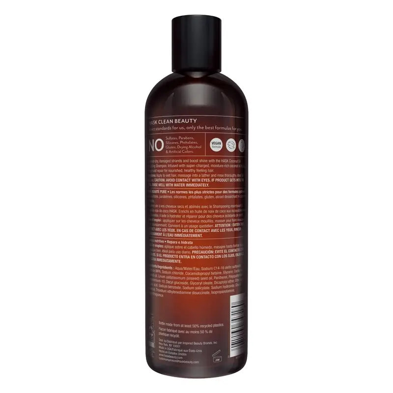 Hask Nourishing Shampoo Monoi Kokosnussöl , 355 ml