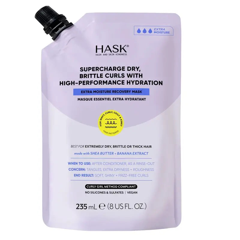 Hask Textur Intensiv feuchtigkeitsspendende Haarmaske, 235 ml