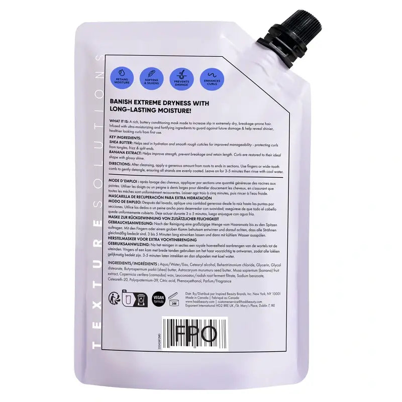 Hask Textur Intensiv feuchtigkeitsspendende Haarmaske, 235 ml