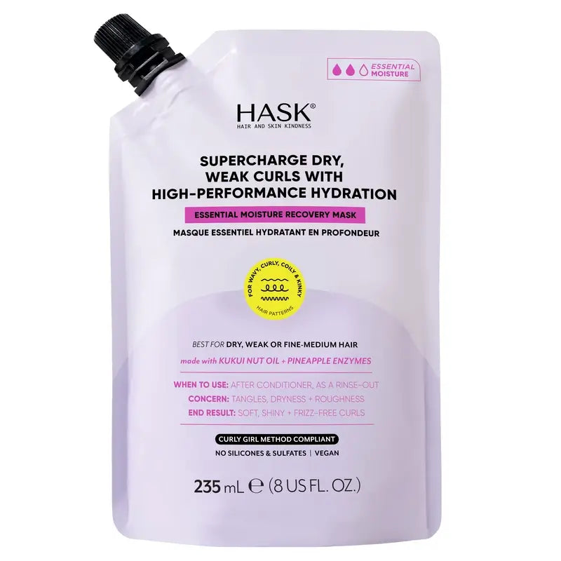 Hask Texture Light Feuchtigkeitsmaske für das Haar, 235 ml