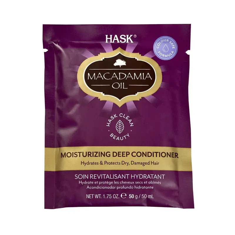 Hask Macadamia-Öl Feuchtigkeitsmaske , 50 gr
