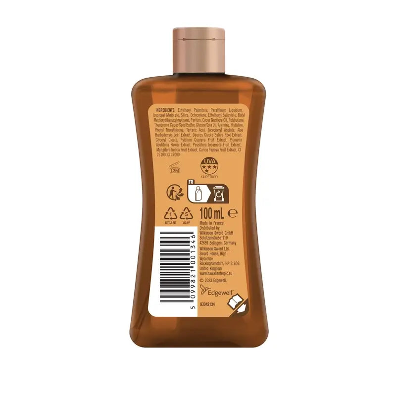 Hawaiian Tropic Ht Mini Glühendes Öl Spf15, 100Ml Cj12