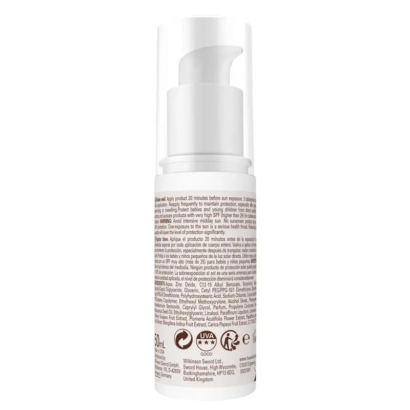Hawaiian Tropic Ht Sun Milk Mineral Face Spf30, 50 Ml