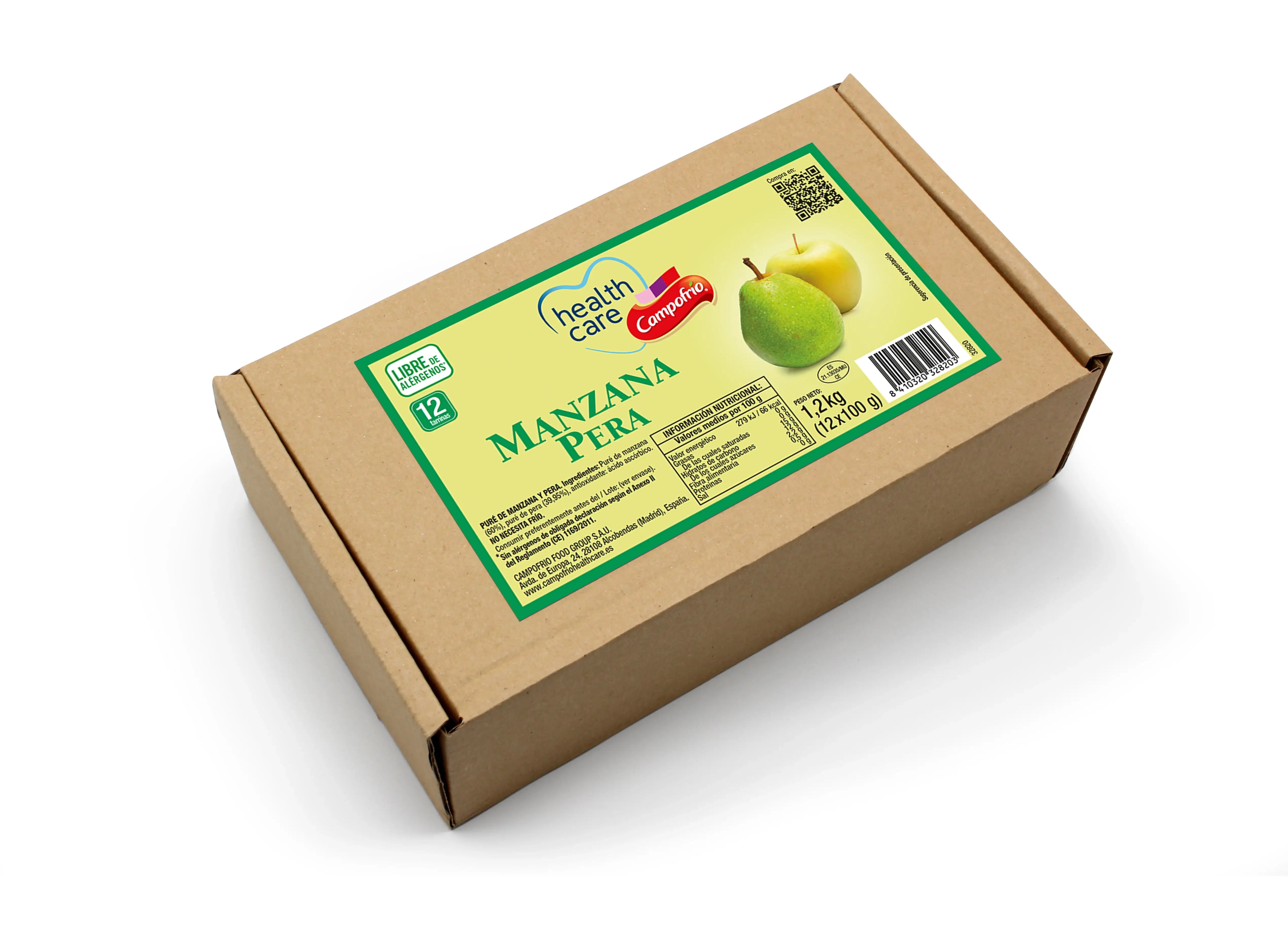 Health Care Campofrio Apfel und pürierte Birne Health Care Campofrio 100 g