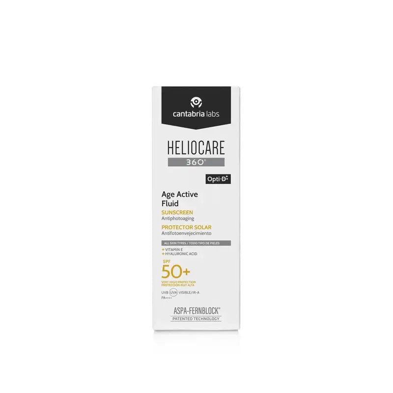 Heliocare 360° Age Active Fluid Spf 50 Ultraleicht 50 Ml