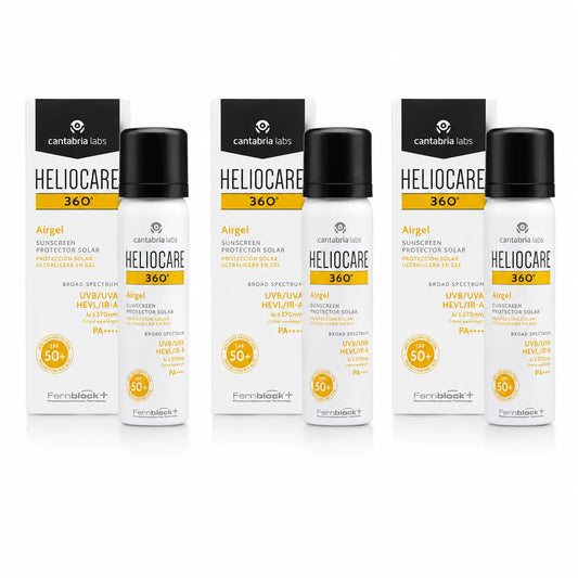 Heliocare 360º Airgel Spf 50+ 60 ml 3er-Pack