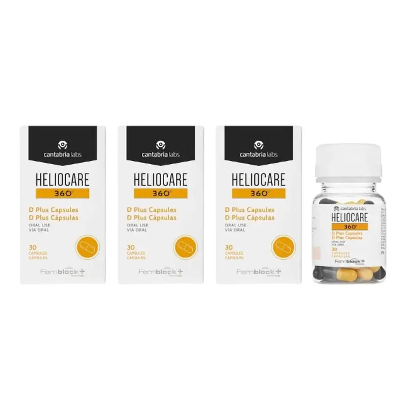 Heliocare 360° D Plus, 3X30 Kapseln