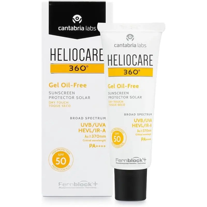 Heliocare 360º Ölfreies Gel Spf 50+ 50 Ml