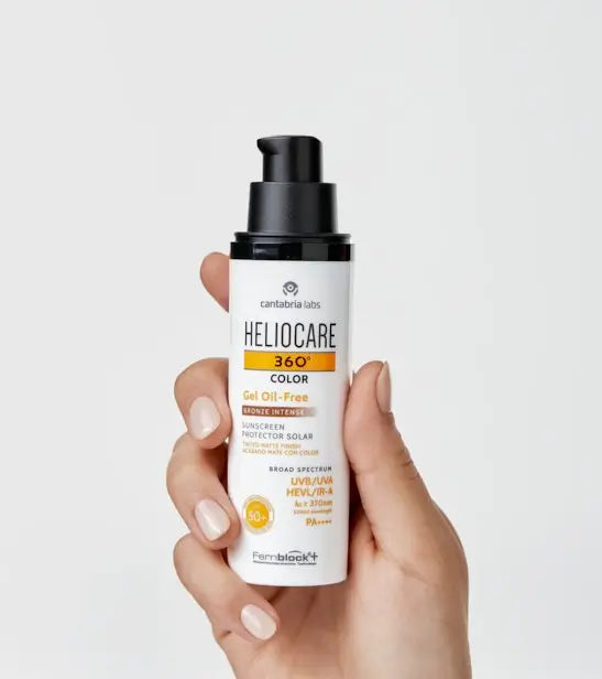 Heliocare 360º Farbgel Ölfrei Beige Spf 50+ 50 Ml