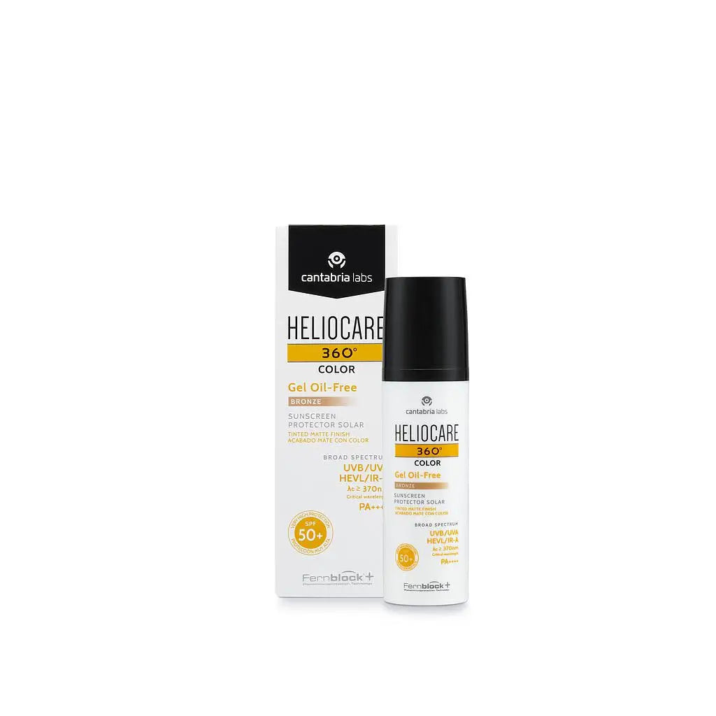 Heliocare 360º Farbe Gel Öl frei Bronze Spf50+ 50 Ml