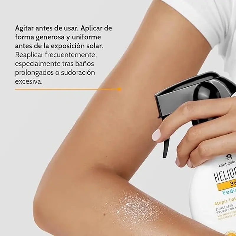 Heliocare 360º Pack Pädiatrische Mineralien 50 ml + Atopische Pistole 250 ml