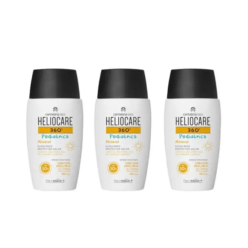 Heliocare 360° Pädiatrie Mineral Spf 50+, 3X50 Ml