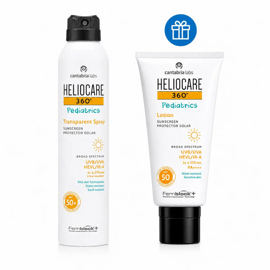 Heliocare 360º Pädiatrie Transparentes Spray Spf50+ 200 Ml