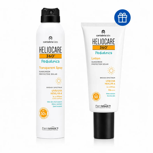 Heliocare 360º Pädiatrie Transparentes Spray Spf50+ 200 Ml