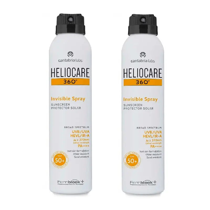 Heliocare Duplo 360º Unsichtbares Schutzspray Spf50+, 2X200Ml