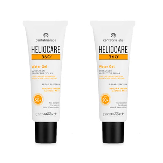 Heliocare Duplo 360º Wasser-Gel Spf50+, 2X50 Ml