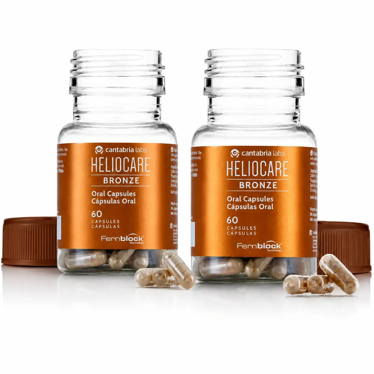 Heliocare Oral Bronze 60 Kapseln Pack 2