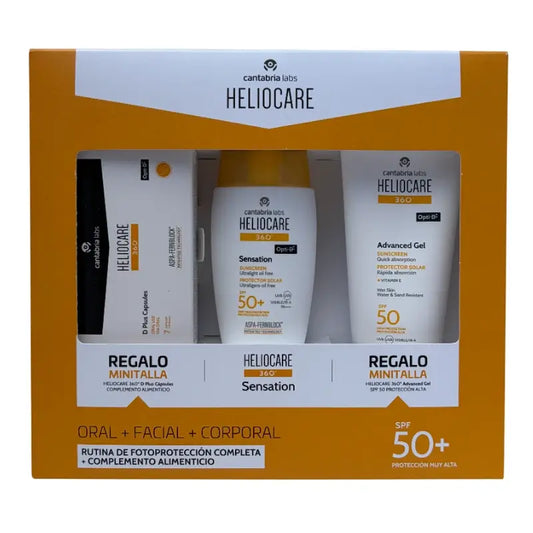 Heliocare Pack 360 Sensation 50Ml+ Minitallat Advanced